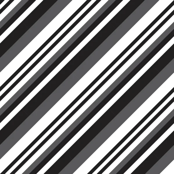 Fond Motif Sans Couture Rayé Noir Blanc Diagonale Adapté Aux — Image vectorielle