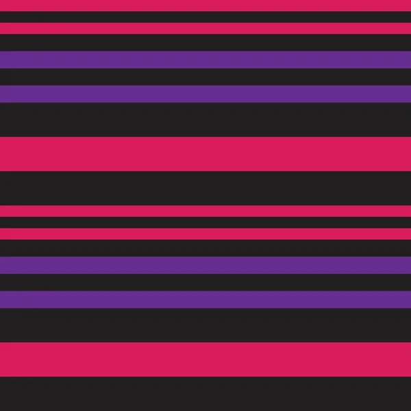 Фіолетовий Горизонтальний Смугастий Безшовний Візерунок Фон Підходить Модного Текстилю Графіки — стоковий вектор
