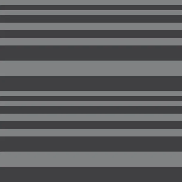 Grey Horizontal Striped Seamless Pattern Background 그래픽 — 스톡 벡터