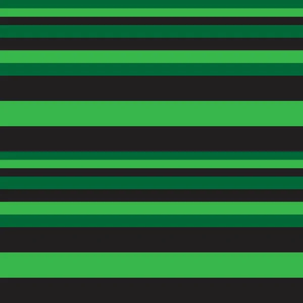 Green Horizontal Striped Seamless 배경에 그래픽 — 스톡 벡터