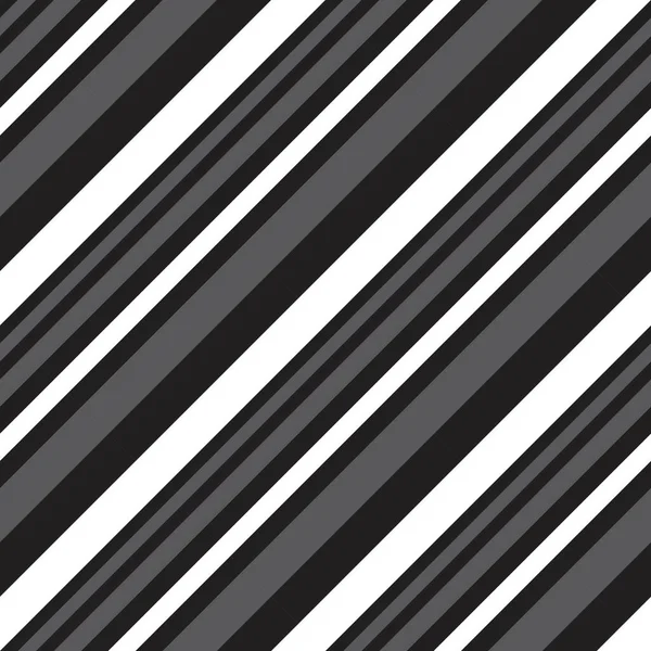 Fond Motif Sans Couture Rayé Noir Blanc Diagonale Adapté Aux — Image vectorielle