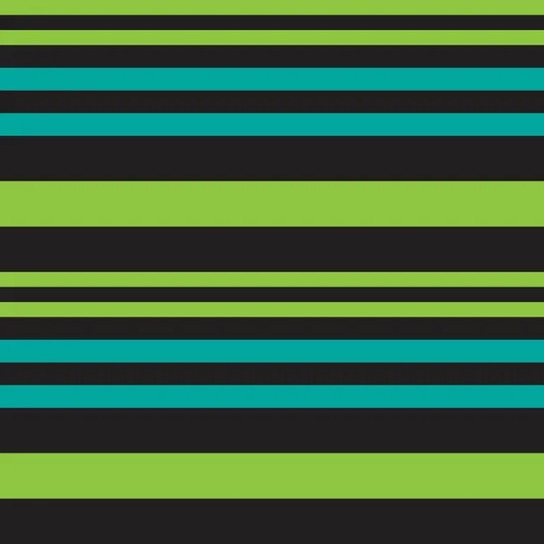 Zelené Horizontální Pruhované Bezešvé Vzor Pozadí Vhodné Pro Módní Textilie — Stockový vektor