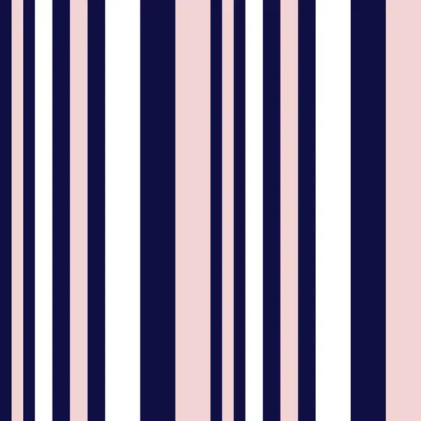 Pink Navy Vertical Striped Seamless Pattern Background Suitable Fashion Textiles — Stock Vector