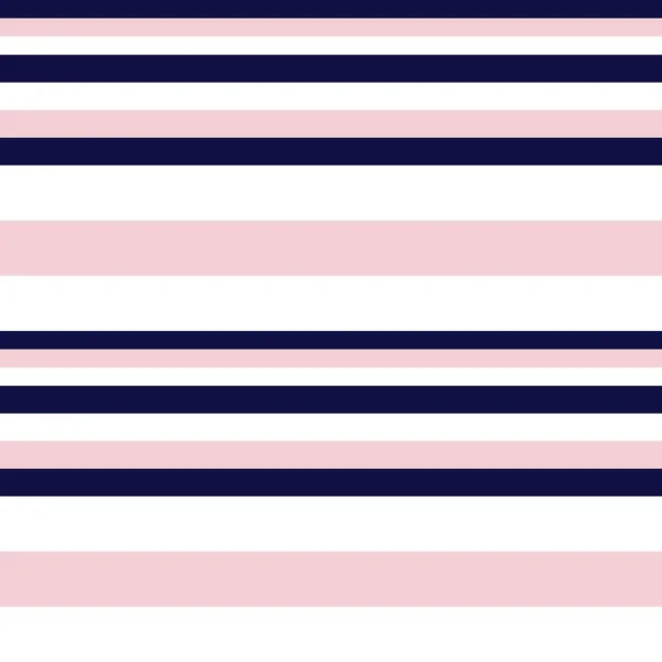 Розовый Флотский Полосатый Узор Фоне Подходящем Модных Текстилей Графики — стоковый вектор