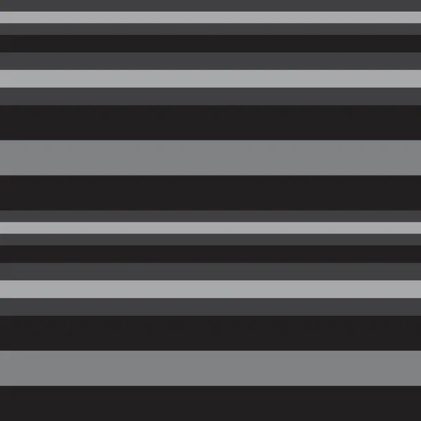 Grey Horizontal Striped Seamless Pattern Background 그래픽 — 스톡 벡터