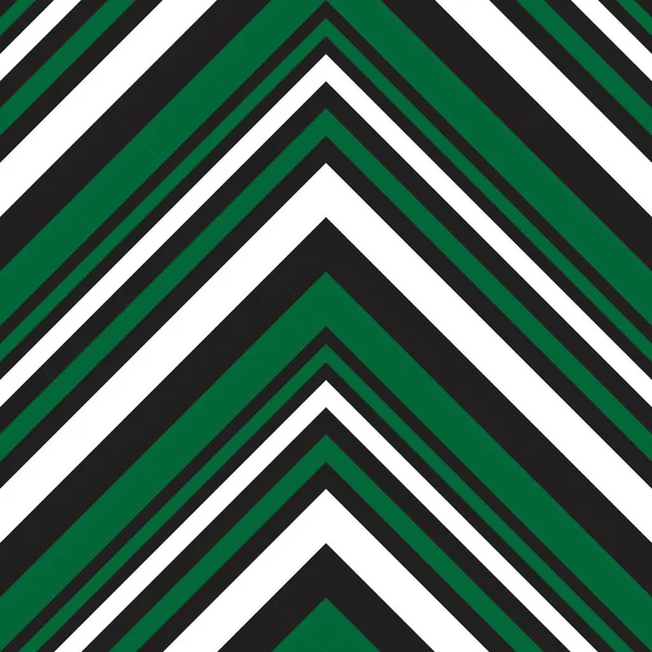 Fondo Patrón Sin Costura Rayas Diagonales Chevron Verde Adecuado Para — Vector de stock