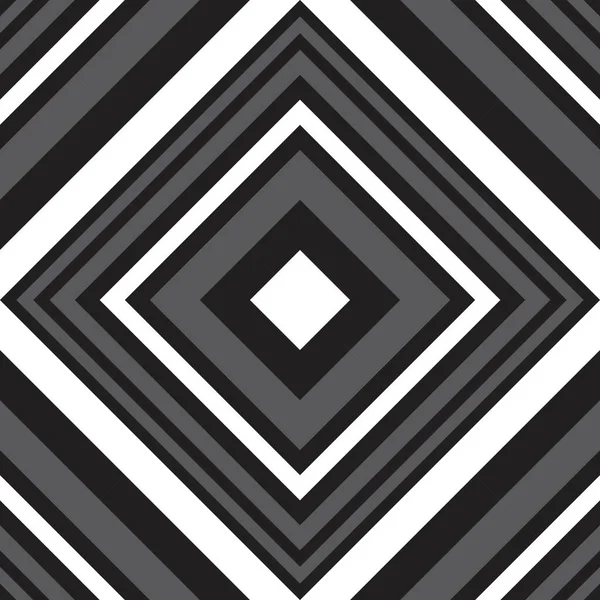 Schwarz Weiß Argyle Diagonal Gestreifte Nahtlose Muster Hintergrund Geeignet Für — Stockvektor