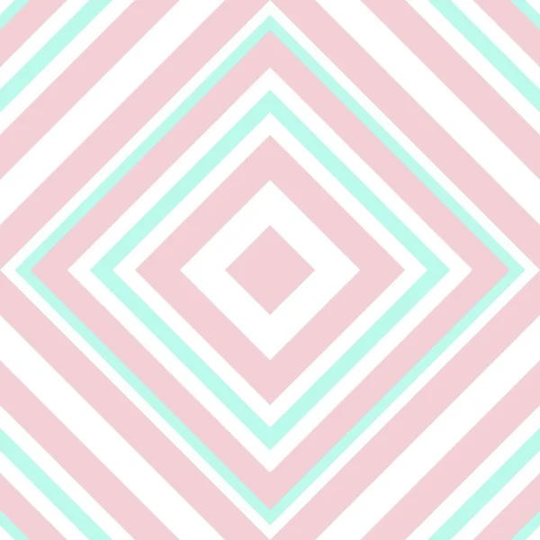 Pink Argyle Diagonal Striped Seamless Pattern Background Suitable Fashion Textile — 图库矢量图片