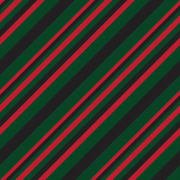 Navidad Diagonal Rayas Sin Costura Patrón Fondo Adecuado Para Textiles — Vector de stock