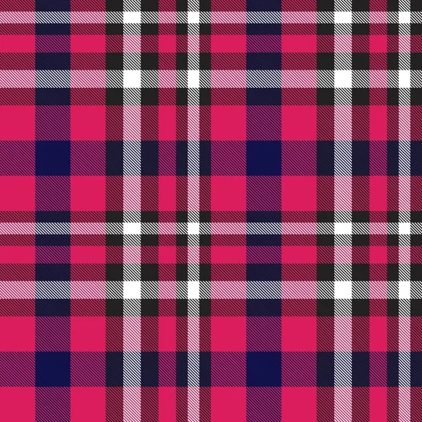 Μωβ Καρό Καρό Tartan Αδιάλειπτη Μοτίβο Κατάλληλο Για Υφάσματα Μόδας — Διανυσματικό Αρχείο