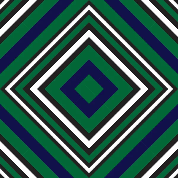 Verde Argyle Diagonal Rayas Sin Costuras Patrón Fondo Adecuado Para — Vector de stock