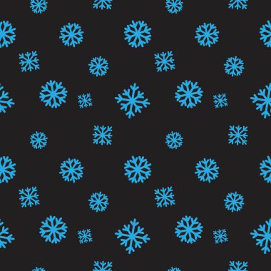 Christmas Blue Holiday web sitesi grafikleri ve moda tekstili için kusursuz desen arka planı