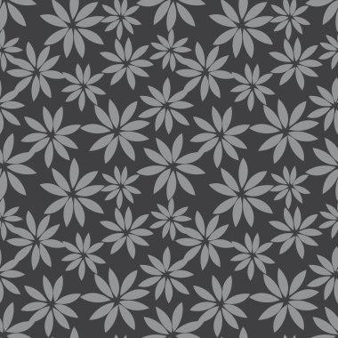 Web sitesi grafikleri ve moda tekstili için Noel Gri Tatili kusursuz şablon arka planı