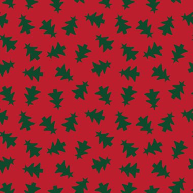 Web sitesi grafikleri ve moda tekstili için Noel Tatili kusursuz desen arkaplanı