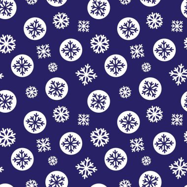 Christmas Blue Holiday web sitesi grafikleri ve moda tekstili için kusursuz desen arka planı