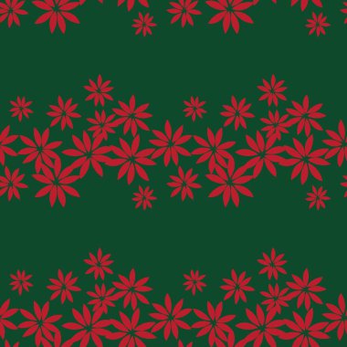 Web sitesi grafikleri ve moda tekstili için Noel Tatili kusursuz desen arkaplanı