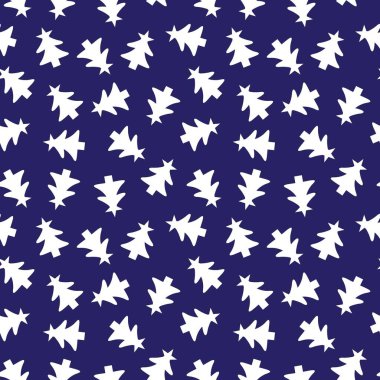 Christmas Blue Holiday web sitesi grafikleri ve moda tekstili için kusursuz desen arka planı