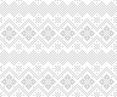 Moda tekstil, örgü ve grafikleri için beyaz Noel panayırı desenli arka plan