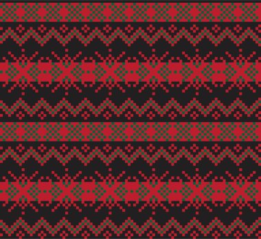 Moda tekstil, örgü ve grafikleri için Noel festivali desenli arka plan