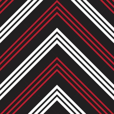 Moda tekstil ve grafikleri için uygun kırmızı Chevron köşegen çizgili dikişsiz arkaplan
