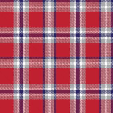Moda tekstil ve grafikleri için uygun kırmızı ve lacivert, ekoseli, ekoseli, ekosesiz desenli