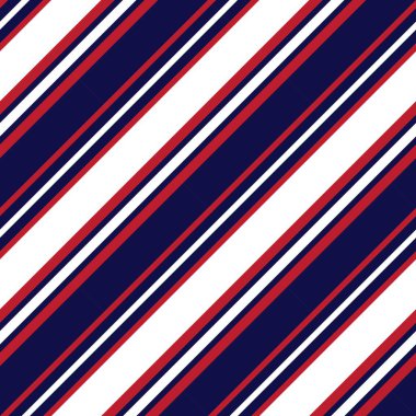 Moda tekstili ve grafikleri için uygun kırmızı ve mavi köşegen çizgili dikişsiz arkaplan