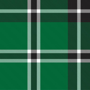 Moda tekstil ve grafikleri için uygun yeşil ekoseli, kareli, tartan desenli