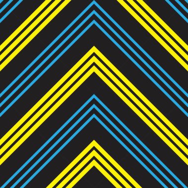 Sarı Chevron köşegen çizgili desensiz arka plan moda tekstil ve grafikleri için uygun