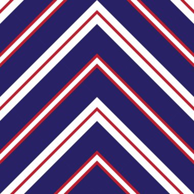 Moda tekstili ve grafikleri için uygun kırmızı ve mavi köşegen çizgili, dikişsiz arkaplan