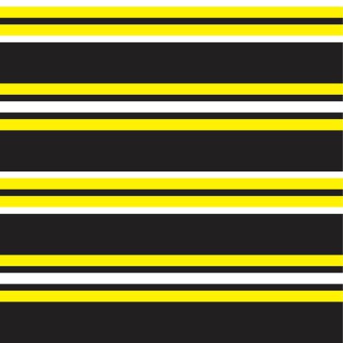 Moda tekstil ve grafikleri için uygun sarı yatay çizgili dikişsiz arkaplan