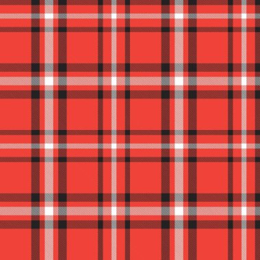 Turuncu ekose, kareli, tartan desenli moda tekstil ve grafikleri için uygun.