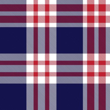 Moda tekstil ve grafikleri için uygun kırmızı ve lacivert, ekoseli, ekoseli, ekosesiz desenli