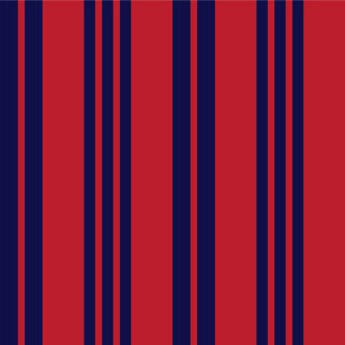 Moda tekstil ve grafikleri için uygun kırmızı ve mavi dikey çizgili dikişsiz arkaplan