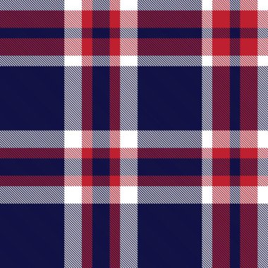 Moda tekstil ve grafikleri için uygun kırmızı ve lacivert, ekoseli, ekoseli, ekosesiz desenli