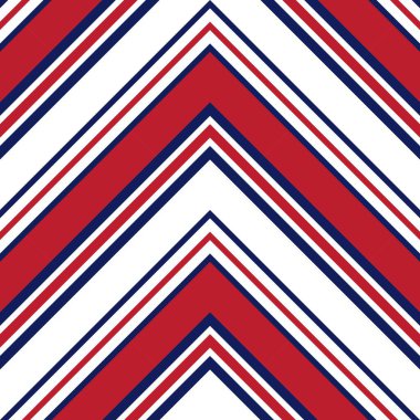 Moda tekstili ve grafikleri için uygun kırmızı ve mavi köşegen çizgili, dikişsiz arkaplan