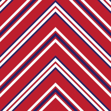 Moda tekstili ve grafikleri için uygun kırmızı ve mavi köşegen çizgili, dikişsiz arkaplan