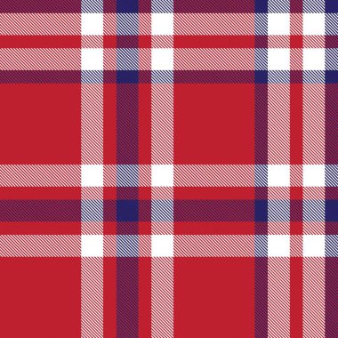 Moda tekstil ve grafikleri için uygun kırmızı ve lacivert, ekoseli, ekoseli, ekosesiz desenli