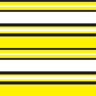 Moda tekstil ve grafikleri için uygun sarı yatay çizgili dikişsiz arkaplan