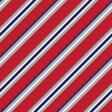 Moda tekstili ve grafikleri için uygun kırmızı ve mavi köşegen çizgili dikişsiz arkaplan