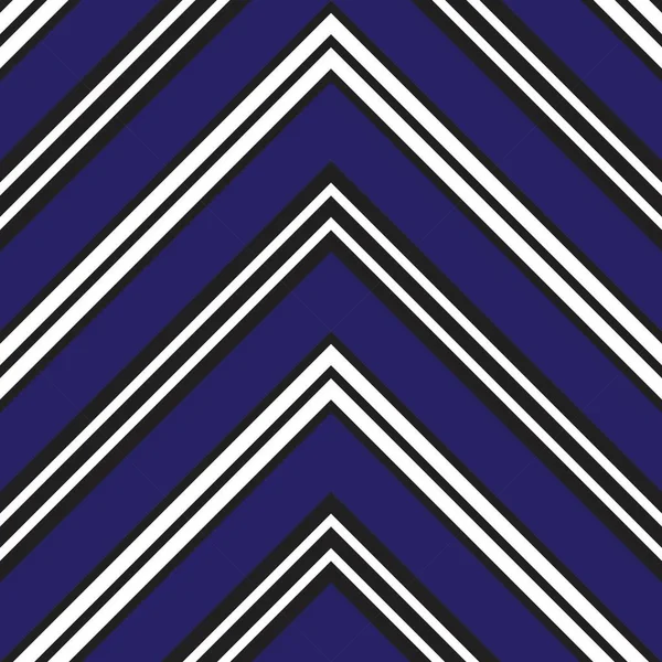 Fondo Patrón Sin Costura Rayado Diagonal Chevron Azul Adecuado Para — Vector de stock