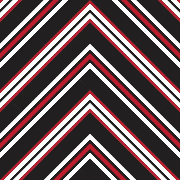 Rosso Chevron Diagonale Strisce Senza Cuciture Modello Sfondo Adatto Tessuti — Vettoriale Stock