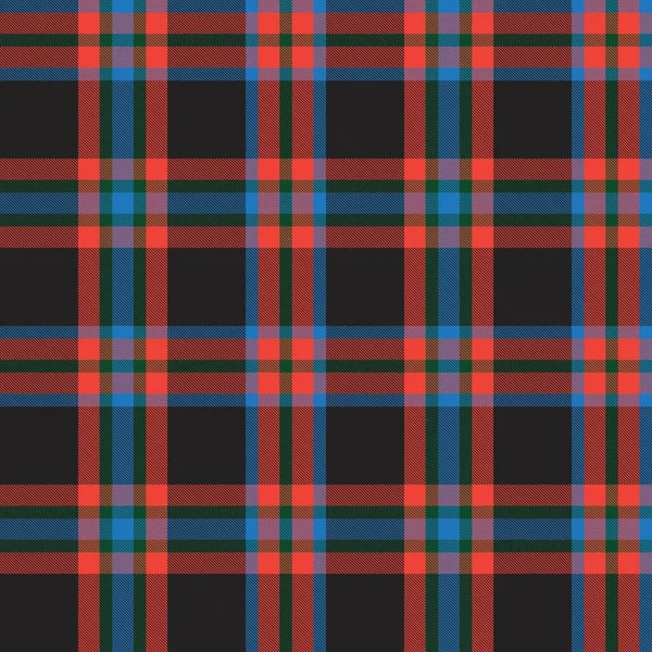 Orange Plaid Geruit Tartan Naadloos Patroon Geschikt Voor Mode Textiel — Stockvector