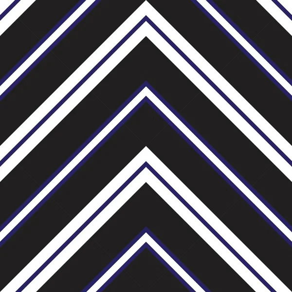 Blue Chevron Diagonal Striped Seamless Pattern Background Suitable Fashion Textiles — Stock Vector