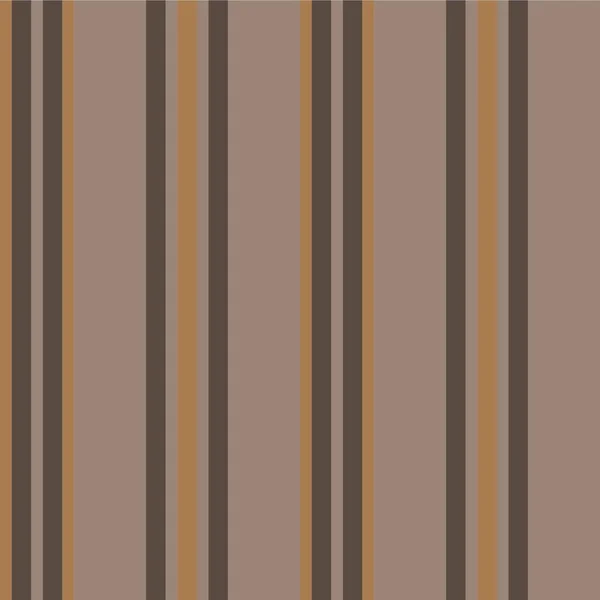 Brown Taupe Vertical Striped Seamless Pattern Background 그래픽 — 스톡 벡터