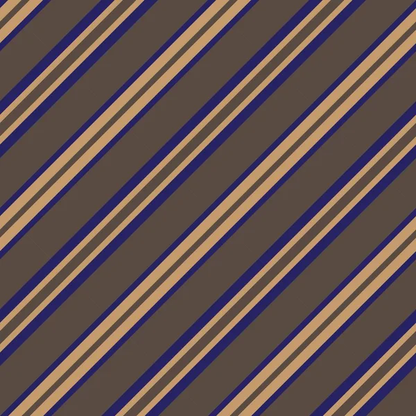 Brown Taupe Diagonal Striped Seamless Pattern Background Suitable Fashion Textiles — Stock Vector