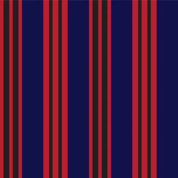 Fondo Patrón Inconsútil Rayado Vertical Rojo Azul Adecuado Para Textiles — Vector de stock