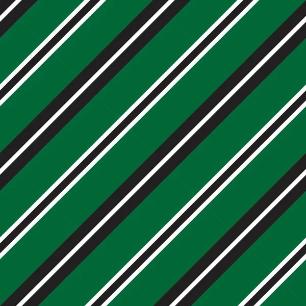 Fondo Patrón Sin Costuras Rayas Diagonales Verdes Adecuado Para Textiles — Vector de stock