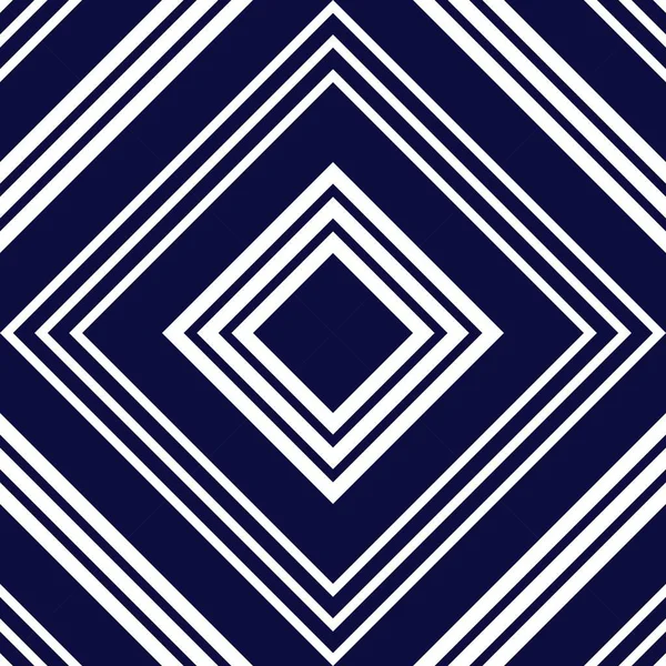 Blue Argyle Диагональ Полосатый Бесшовный Фон Шаблона Подходит Моды Текстиля — стоковый вектор