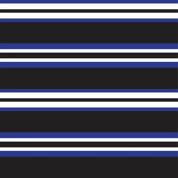 Blue Horizontal Striped Seamless Pattern Background 그래픽 — 스톡 벡터