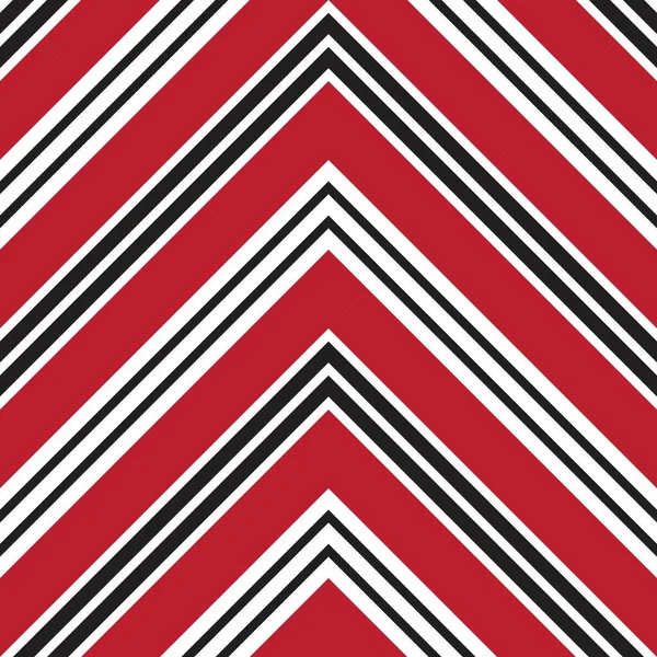 Chevron Rouge Diagonale Rayé Fond Motif Sans Couture Adapté Pour — Image vectorielle